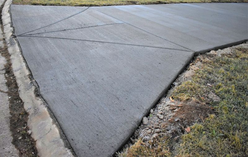 Clean Concrete Driveway